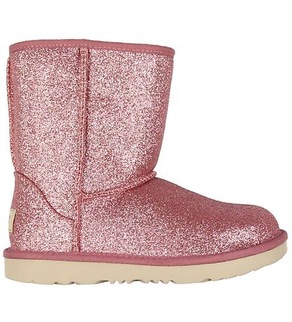 UGG Bamsestøvler - Short II Glitter - Pink