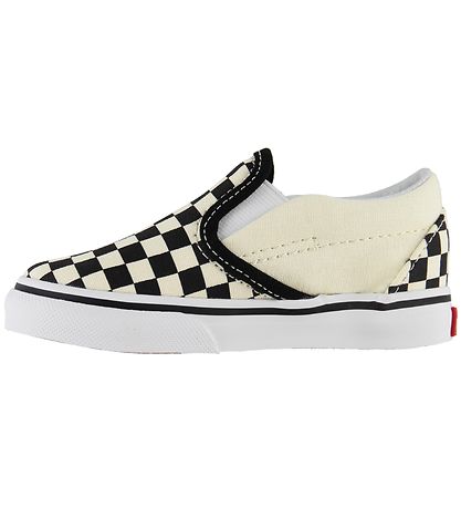 Vans Sko - Classic Slip-on - Sort/Hvid Ternet