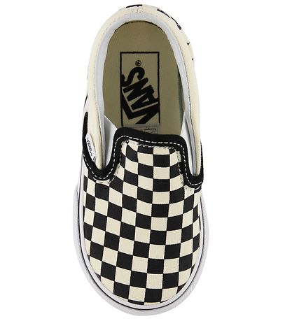 Vans Sko - Classic Slip-on - Sort/Hvid Ternet