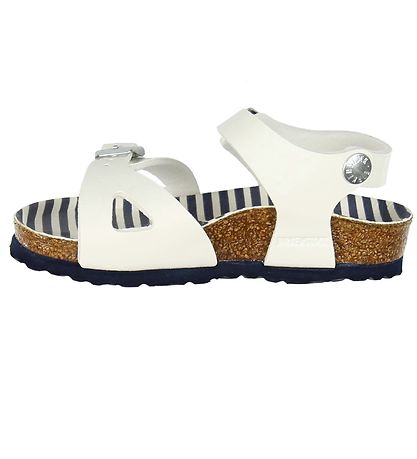 Birkenstock Sandaler - Rio - Nautical Stripes White