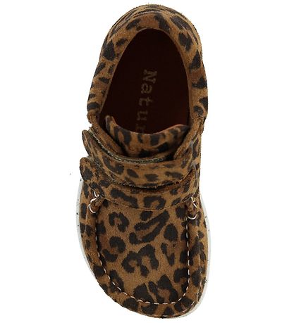 Nature Sko - Suede - Leopard