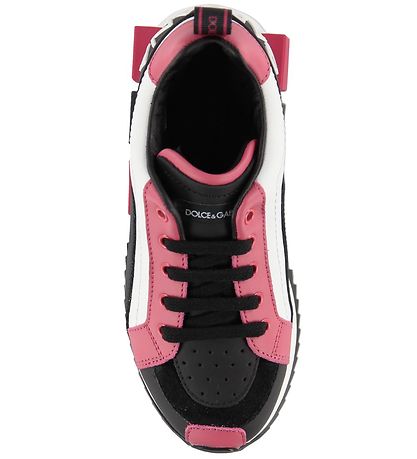 Dolce & Gabbana Sneakers - Lilium - Hvid m. Sort/Mrk Pink