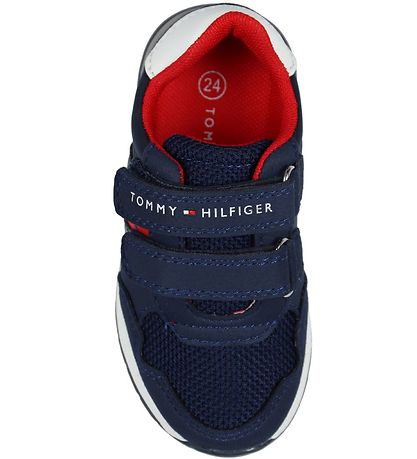 Tommy Hilfiger Sko - Low Cut Velcro - Navy