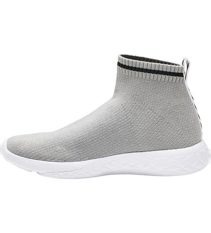 Hummel Sko - HMLTerrafly Sock Runner Jr - Sølv