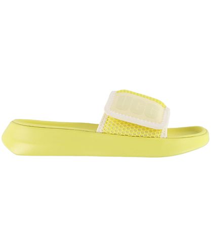 UGG Badesandaler - LA Light Slide - Gul/Hvid