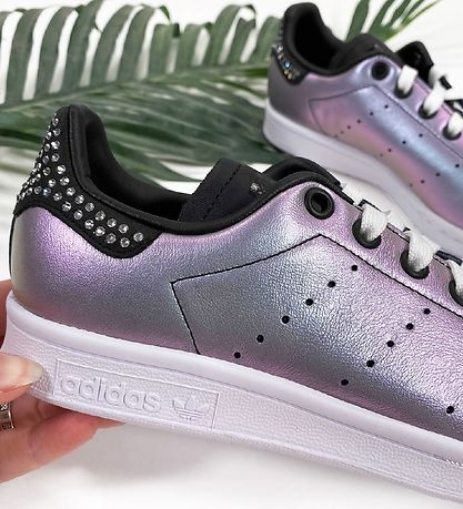 adidas Originals Sko - Stan Smith W - Lilla Metallic m. Sten