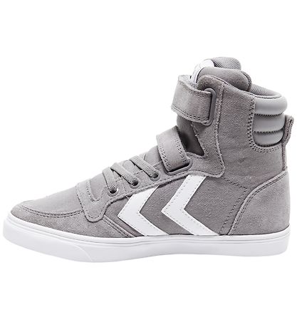 Hummel Stvler - HMLSlimmer Stadil High Jr - Frost Grey