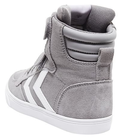 Hummel Stvler - HMLSlimmer Stadil High Jr - Frost Grey