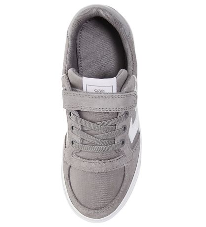 Hummel Sko - HMLSlimmer Stadil Low Jr - Frost Grey