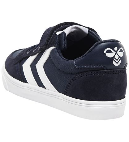 Hummel Sko - HMLSlimmer Stadil Low Jr - Dress Blue