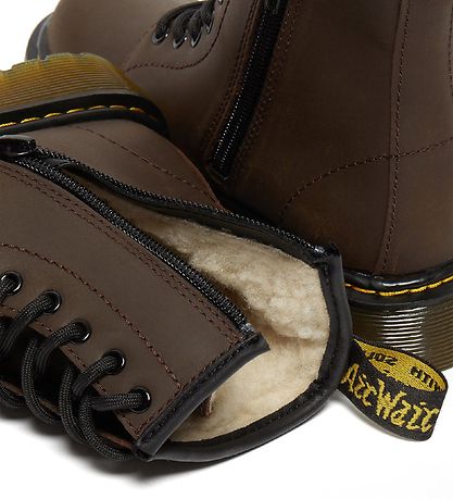 Dr. Martens Vinterstvler m. For - Serena J - Dark Brown