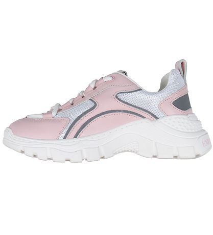 Emporio Armani Sko - Rose/Blanco/Silver