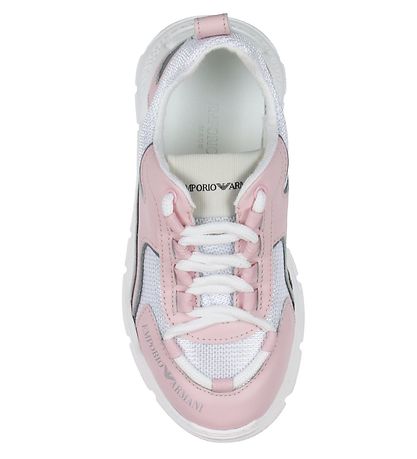 Emporio Armani Sko - Rose/Blanco/Silver