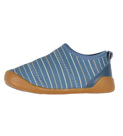 Wheat Badesko - Shawn - Bluefin Thin Stripe