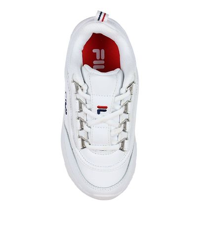 Fila Sko - Strada Low Kids - White