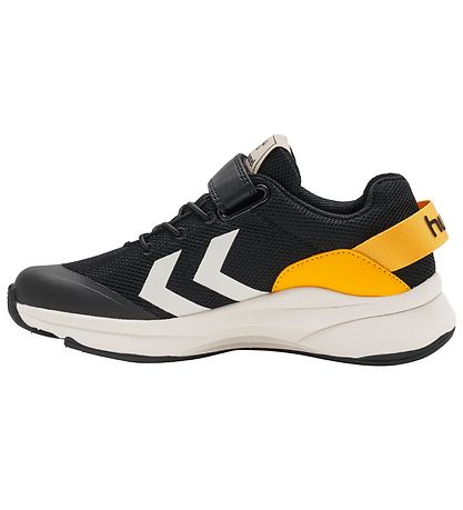 Hummel Sko - Reach 250 - Recycled Tex Jr - Black/Yellow
