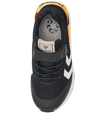 Hummel Sko - Reach 250 - Recycled Tex Jr - Black/Yellow