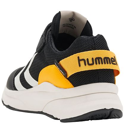 Hummel Sko - Reach 250 - Recycled Tex Jr - Black/Yellow