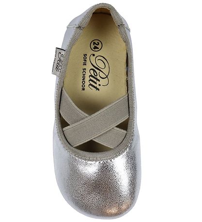 Petit by Sofie Schnoor Ballerina Hjemmesko - Silver