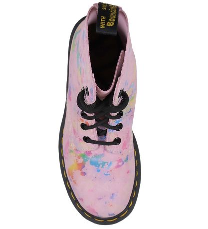 Dr. Martens Stvler - 1460 Pascal - Pink Rainbow Burst Suede