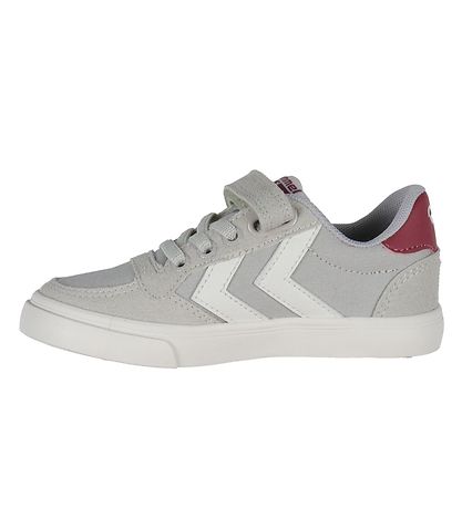 Hummel Sko - Slimmer Stadil Low Jr - Lunar Rock