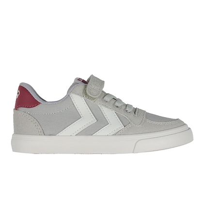 Hummel Sko - Slimmer Stadil Low Jr - Lunar Rock