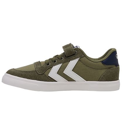 Hummel Sko - Slimmer Stadil Low Jr - Capulet Olive