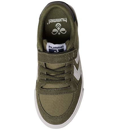 Hummel Sko - Slimmer Stadil Low Jr - Capulet Olive