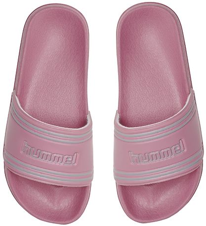 Hummel Badesandaler - Pool Slide JR - Heather Rose