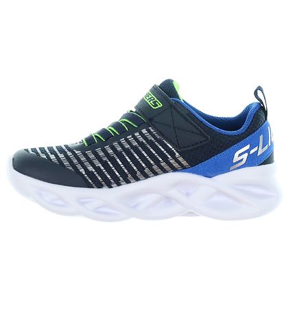 Skechers Sko m. Lys - Twisty Brights - Navy/Blue