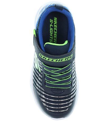 Skechers Sko m. Lys - Twisty Brights - Navy/Blue