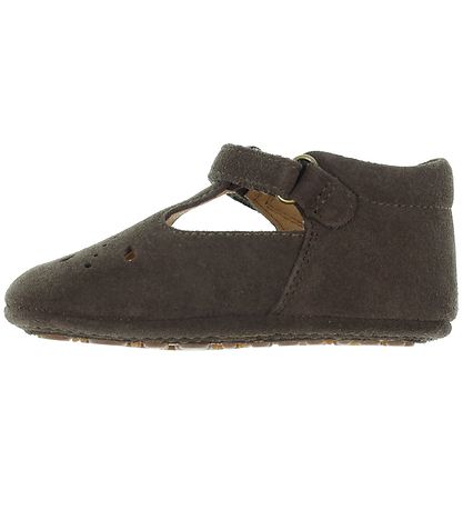 Bisgaard Ballerina Hjemmesko - Bloom - Dark Brown