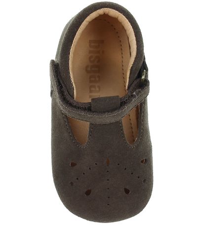 Bisgaard Ballerina Hjemmesko - Bloom - Dark Brown