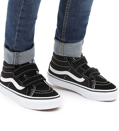 Vans Sko - Sk8-Mid Reissu - Black/True White