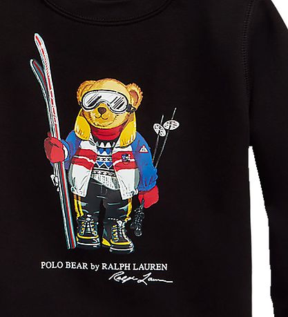 Polo Ralph Lauren Sweatshirt - Classics IV - Sort m. Bamse
