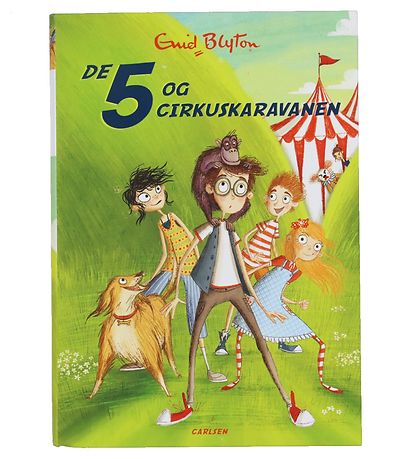Forlaget Carlsen Bog - De 5 (5) - Og Cirkuskaravanen - Dansk