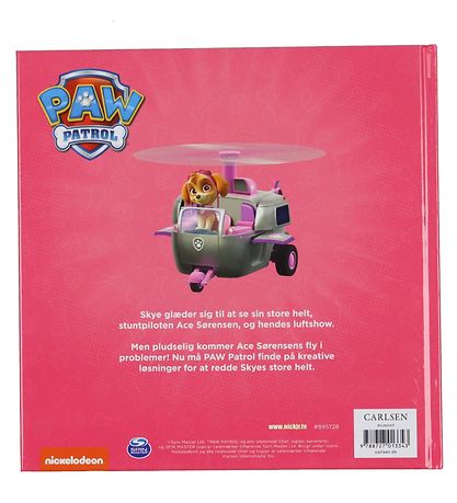 Forlaget Carlsen Bog - Paw Patrol - Skye Bliver Stuntpilot