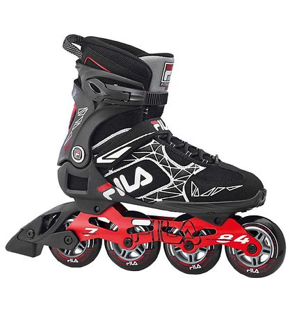 Fila Rulleskøjter - Legacy Pro 84 - Sort/Rød