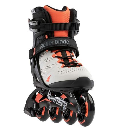 Rollerblade Rulleskjter - Macroblade - 80 W - Gray/Coral