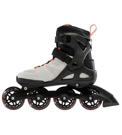 Rollerblade Rulleskjter - Macroblade - 80 W - Gray/Coral