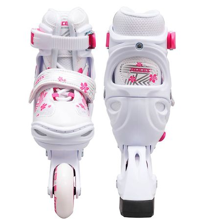 Roces Rulleskjter - Jokey 3.0 Girl - Hvid/Pink