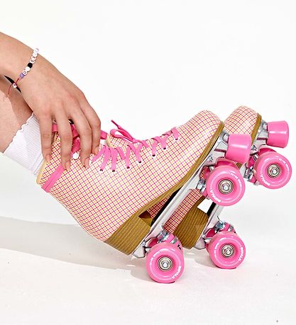 Impala Rulleskjter - Quad Skate - Pink Tartan