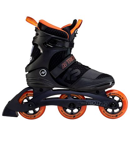K2 Rulleskøjter - Trio LT 100 M - Sort/Orange - Inliner