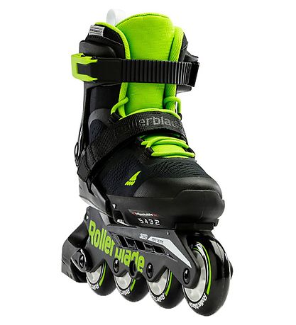 Rollerblade Rulleskjter - Microblade - Sort/Grn