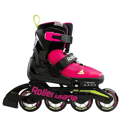 Rollerblade Rulleskjter - Microblade - Sort/Pink