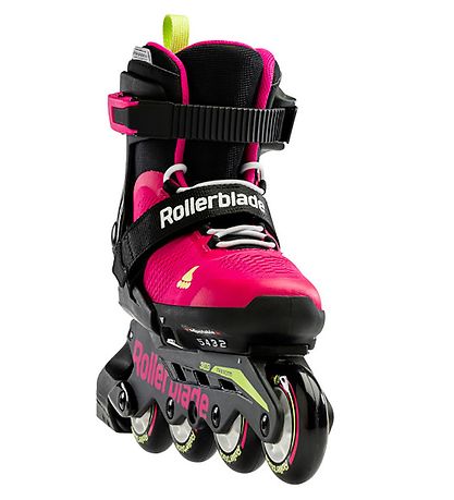 Rollerblade Rulleskjter - Microblade - Sort/Pink