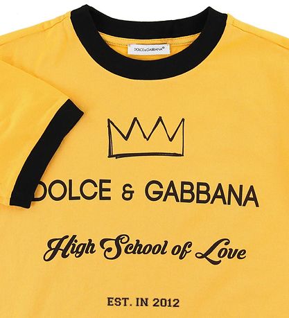 Dolce & Gabbana T-shirt - Mrk Gul m. Print