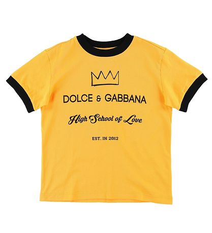Dolce & Gabbana T-shirt - Mrk Gul m. Print
