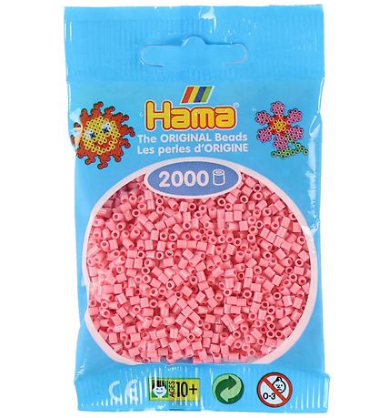Hama Mini Perler - 2000 stk. - 06 Lyserd
