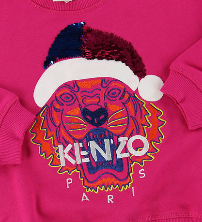 Kenzo Sweatshirt - Pink m. Nissehue